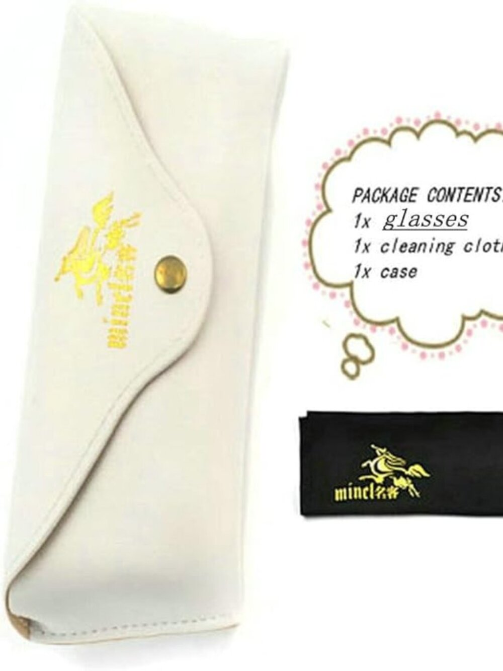 Rimless Rhinestone Sunglasses - Picture 4 of 5